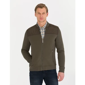 Pierre Cardin Erkek Haki Regular Fit Sweatshirt 50271416-VR027