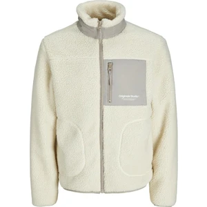 Jack & Jones Jorvesterbro Teddy Jacket Noos Erkek Beyaz Mont 12238854-White