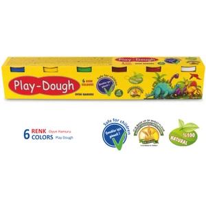 Play Dough Oyun Hamuru 6lı ERN-009