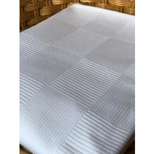 Meşeli Tekstil Tek Kişilik Pike Yatak Örtüsü