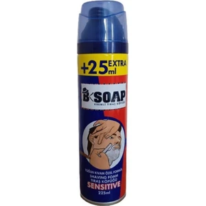 B Soap B-Soap Kremli Tıraş Köpüğü Sensitive 225 ml