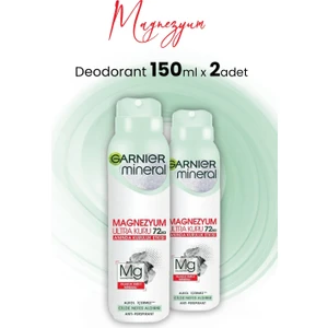 Magnezyum Ultra Kuru 72H Deodorant Sprey 150 ml x 2 Adet