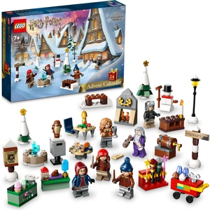 LEGO®  Harry Potter™ Yılbaşı Takvimi 2023 76418 - 7 Yaş ve Üzeri Harry Potter Hayranları İçin Hogsmade Köyü Temalı Hediyelik Yapım Seti (227 Parça)