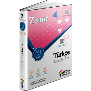 Aydın Yayınları 7. Sınıf Türkçe Üç Adım Soru Bankası
