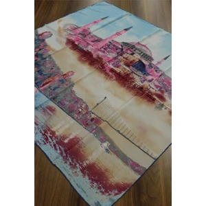 Eşarp Durağı Vual Eşarp 90X90 ESD0245