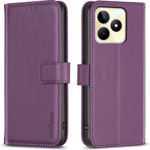 Realme C53 4g Telefon Kapağı Cüzdan Tasarımı Torposse Tpu+Pu Deri Kılıf (Yurt Dışından)