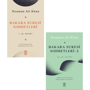Bakara Suresi Sohbetleri 2 Kitap Set - Nouman Ali Khan