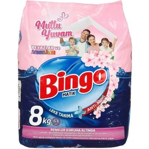 Bingo Matik Mutlu Yuvam Çamaşır Deterjanı 8 kg