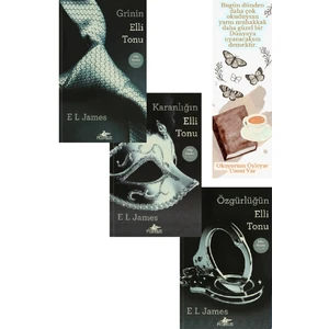 Grinin Elli Tonu - Karanlığın Elli Tonu - Özgürlüğün Elli Tonu - E. L. James + Okuyorum Öyleyse Umut Var Ayraç