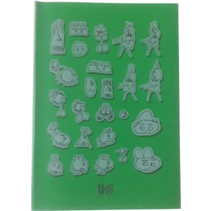 40 Yaprak Kareli Defter Plastik Kapak A-5 1 Adet Pp Kapak Küçük Boy Kareli Defter 40 Sayfa A5 Desenli Kapak