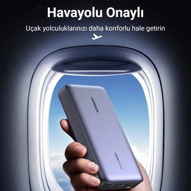 Ugreen 145W 25000MAH Pd Qc 3.0 LED Göstergeli USB Type-C Fiyatı