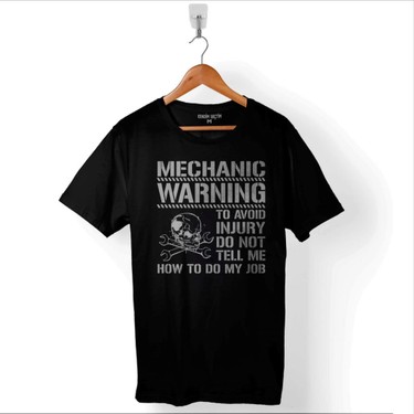 T shirt warning sale