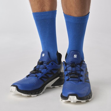 Salomon SUPERCROSS 4 GORE-TEX Erkek Koşu Ayakkabısı Lapis Fiyatı