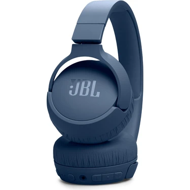 Jbl Tune 670 Bt Nc Mavi Kulak Üstü Wireless Kulaklık, Bluetooth 5.3 ve Aktif Gürültü