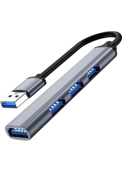 Nr1 USB 4 Port USB 2.0 Hub Çoğaltıcı Alüminyum Kasa