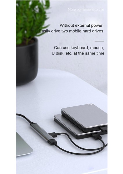 Nr1 USB 4 Port USB 2.0 Hub Çoğaltıcı Alüminyum Kasa