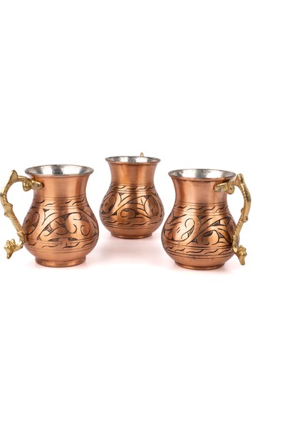 Germanicia Klasik Desen Oyma Ayran Bardağı/maşrapa