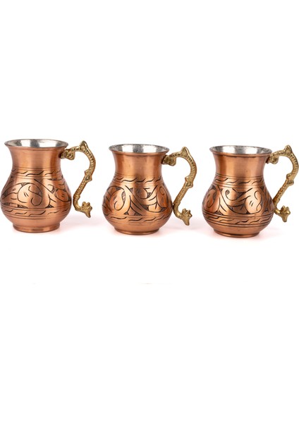 Germanicia Klasik Desen Oyma Ayran Bardağı/maşrapa