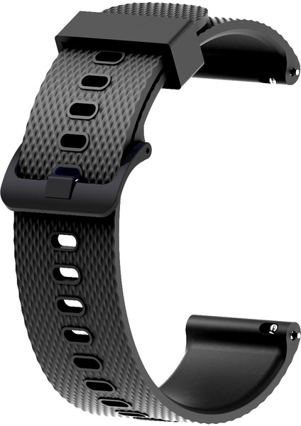 Samsung Galaxy Watch 6 (20 Mm) Için Baklava Desenli Klasik Renkli Silikon Kordon-Kayış