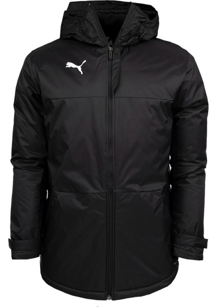 Teamfinal Parka Jacket Erkek Futbol Antrenman Su Geçirmez Ceket 65649603 Siyah