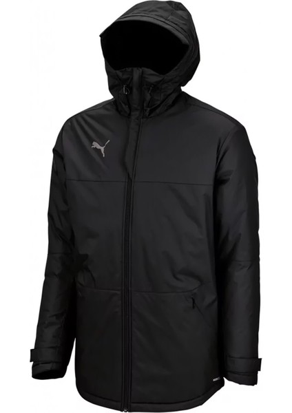 Teamfinal Parka Jacket Erkek Futbol Antrenman Su Geçirmez Ceket 65649603 Siyah