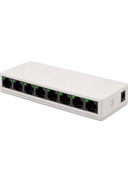Nr4 8 Port Switch RJ45 100MBPS Ethernet Internet Dağıtıcı Ağ Hub Ev Ofis Için