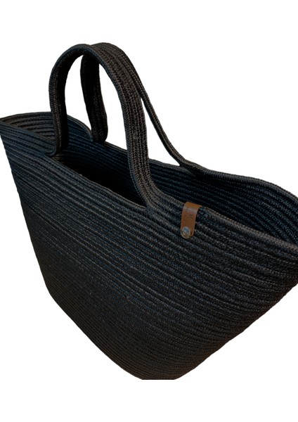 Jüt Hasır Görünümlü Plaj Çantası Vegan Poliüretan Malzeme ile Şık Yaz Tasarımı fiyatları