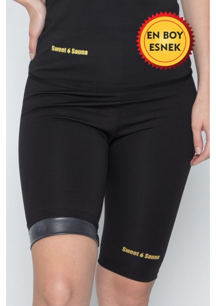 Sweet Sauna Unisex Termal Egzersiz Spor Kısa Şort