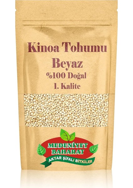 Kinoa Tohumu Beyaz 1.kalite Yeni Mahsul