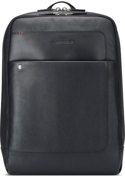 Unisex Sırt Çantası 41242601 Roncato Alaska Business Backpack 2 Compartments ( Pc 14"/tablet 11") 30X39,5X11 Black