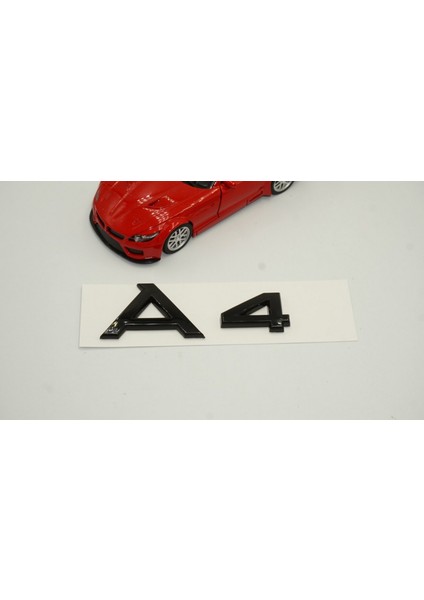Audi A4 Bagaj Parlak Siyah 3m Yazı Logo Orjinal Ürün modelleri