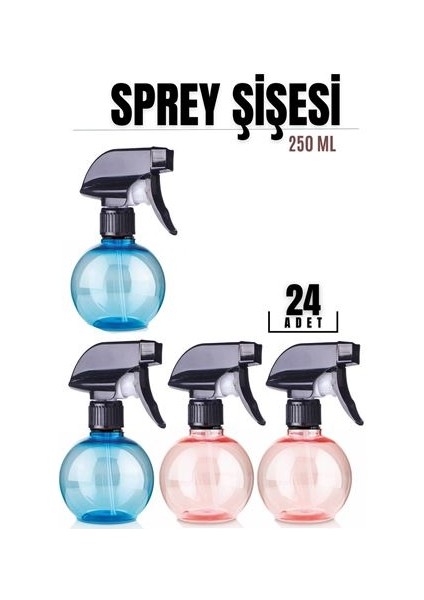 Transformacion 20+4 Adet 250 ml Püskürtücü Boş Sprey Şişe 718729