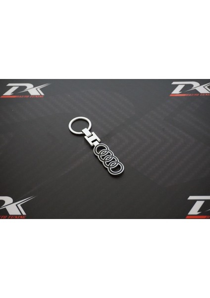 Audi Halka Logo Krom Metal Çift Yön Anahtarlık fırsatları