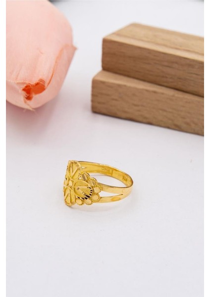 22 Ayar Altın Yüzük Kalemli Işlemeli Kadın Yüzük fiyatları