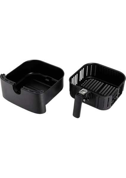 Premium 5.5l Air Fryer Fritöz Siyah modelleri