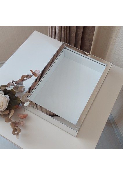 25X35 cm Verda Anı Çerçevesi-6 cm Derinlikli Anı Çerçevesi Gül Kutusu! Gümüş fiyatları