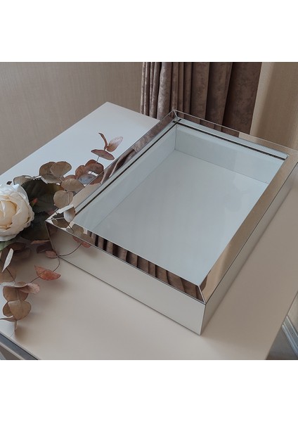 25X35 cm Verda Anı Çerçevesi-6 cm Derinlikli Anı Çerçevesi Gül Kutusu! Gümüş modelleri