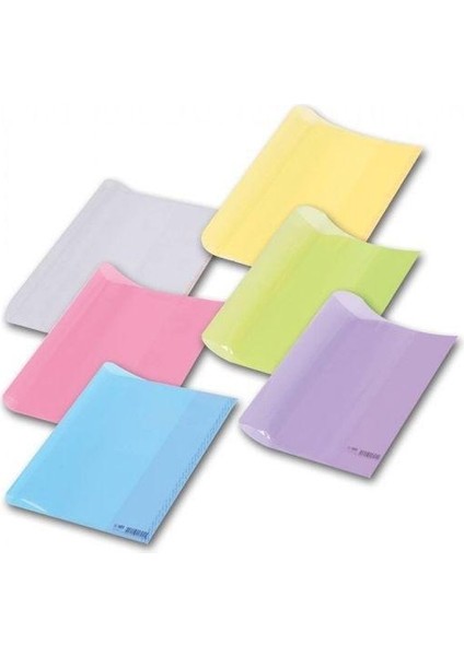 Hazır Kitap Kabı Renkli 5 Li Blister / Abka