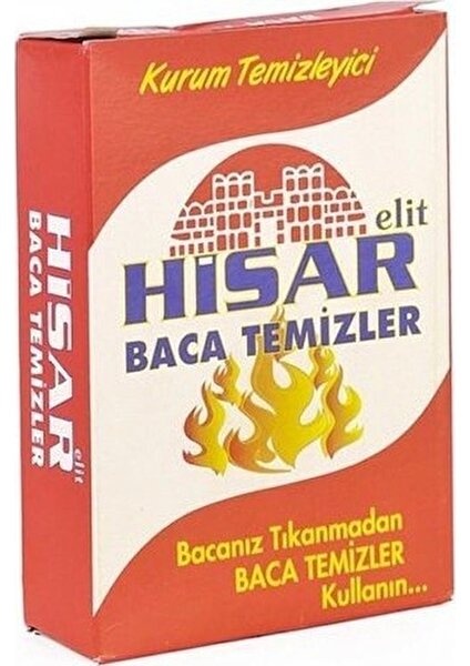 Hisar Baca Boru Kurum Temizleyici Baca Açıcı 12'li