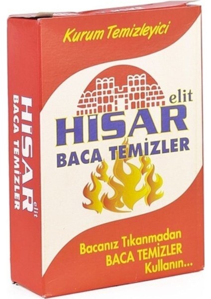 Hisar Baca Boru Kurum Temizleyici Baca Açıcı 12'li