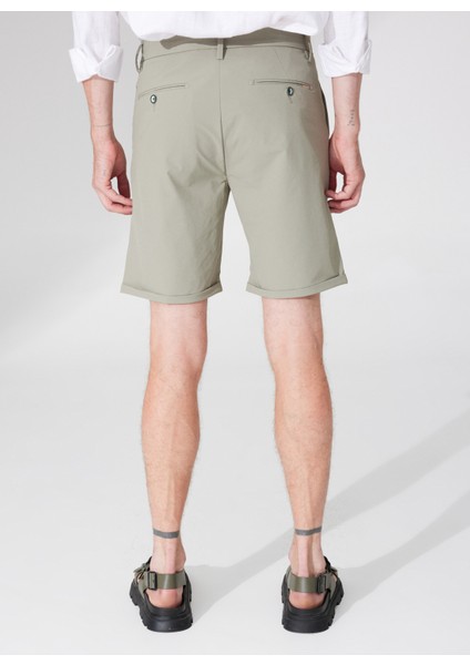 Normal Bel Slim Fit Yeşil Erkek Bermuda Şort A261JONP581TF121/T- indirimleri
