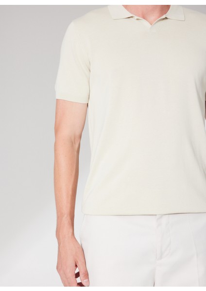 Polo Yaka Slim Fit Gri Erkek Kazak A26475C100- fırsatları