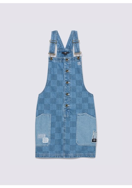 Renksiz Kadın Şort VN00075R7W61 Mended Check Denım modelleri