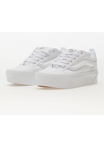 Beyaz Kadın Süet Lifestyle Ayakkabı VN000CP6W001 Knu Stack modelleri