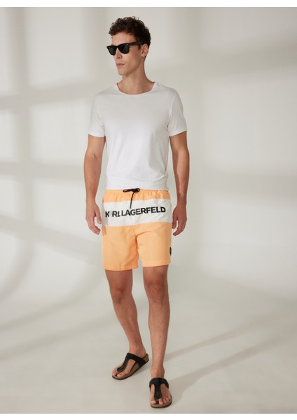 Şort Mayo, M, Turuncu