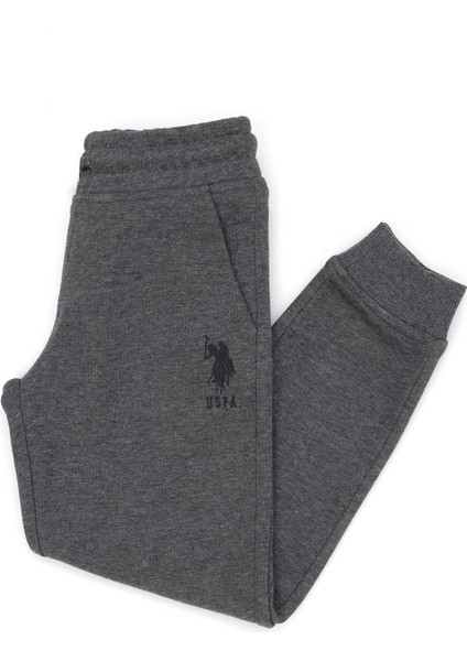 Lastikli Paça Gri Erkek Eşofman Altı GARCIASK023