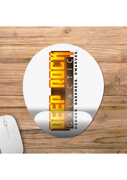 Deep Rock Galactic Bilek Destekli Mousepad Model - 3 Oval