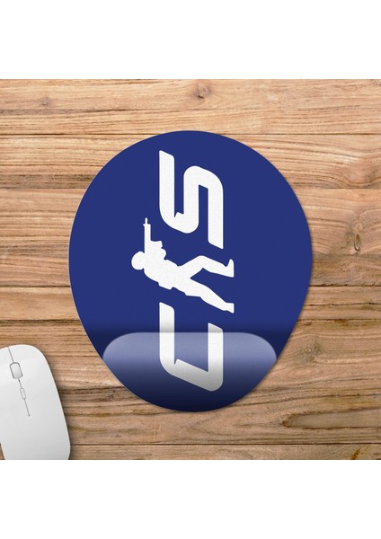 Counter Strike 2 Bilek Destekli Mousepad Model - 3 Oval fiyatları