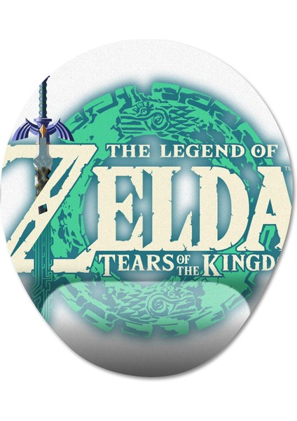 The Legend Of Zelda: Tears Of The Kingdom Bilek Destekli Mousepad Model - 4 Oval