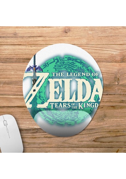 The Legend Of Zelda: Tears Of The Kingdom Bilek Destekli Mousepad Model - 4 Oval fiyatları